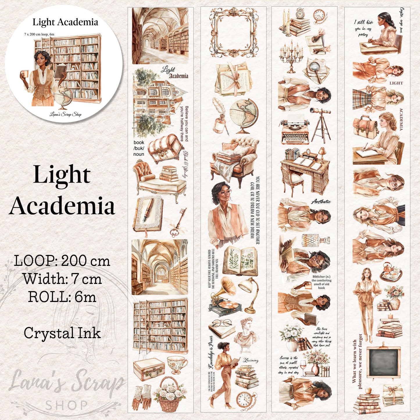 Light Academia - PET Tape