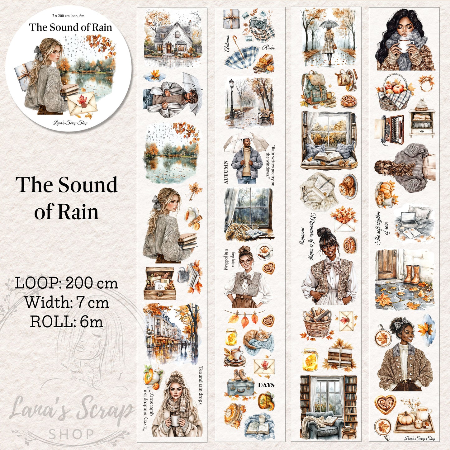 The Sound of Rain - PET Tape