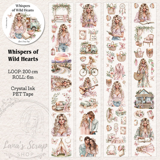 Whispers of Wild Hearts - PET Tape