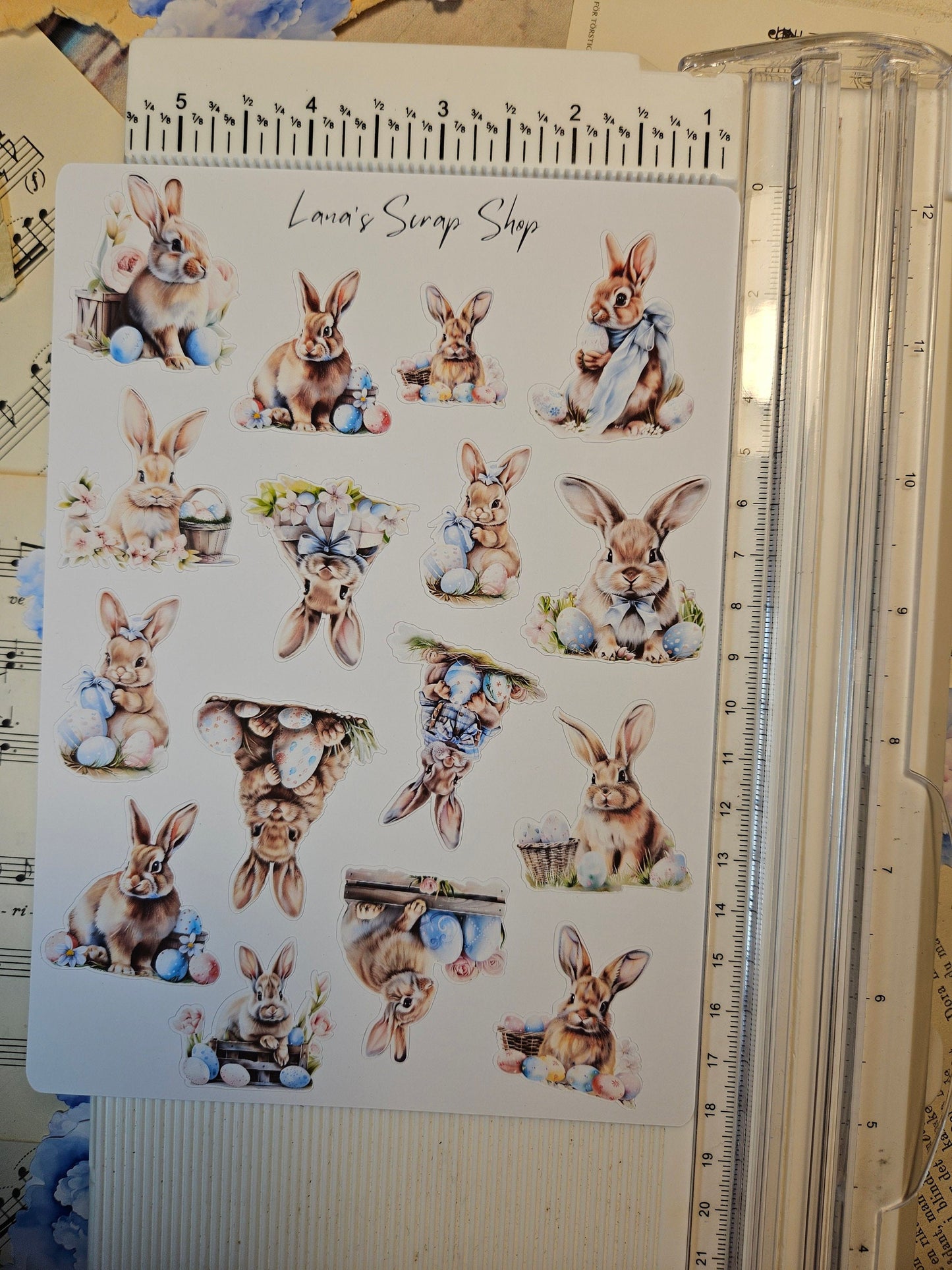 Easter Stickers Sheets