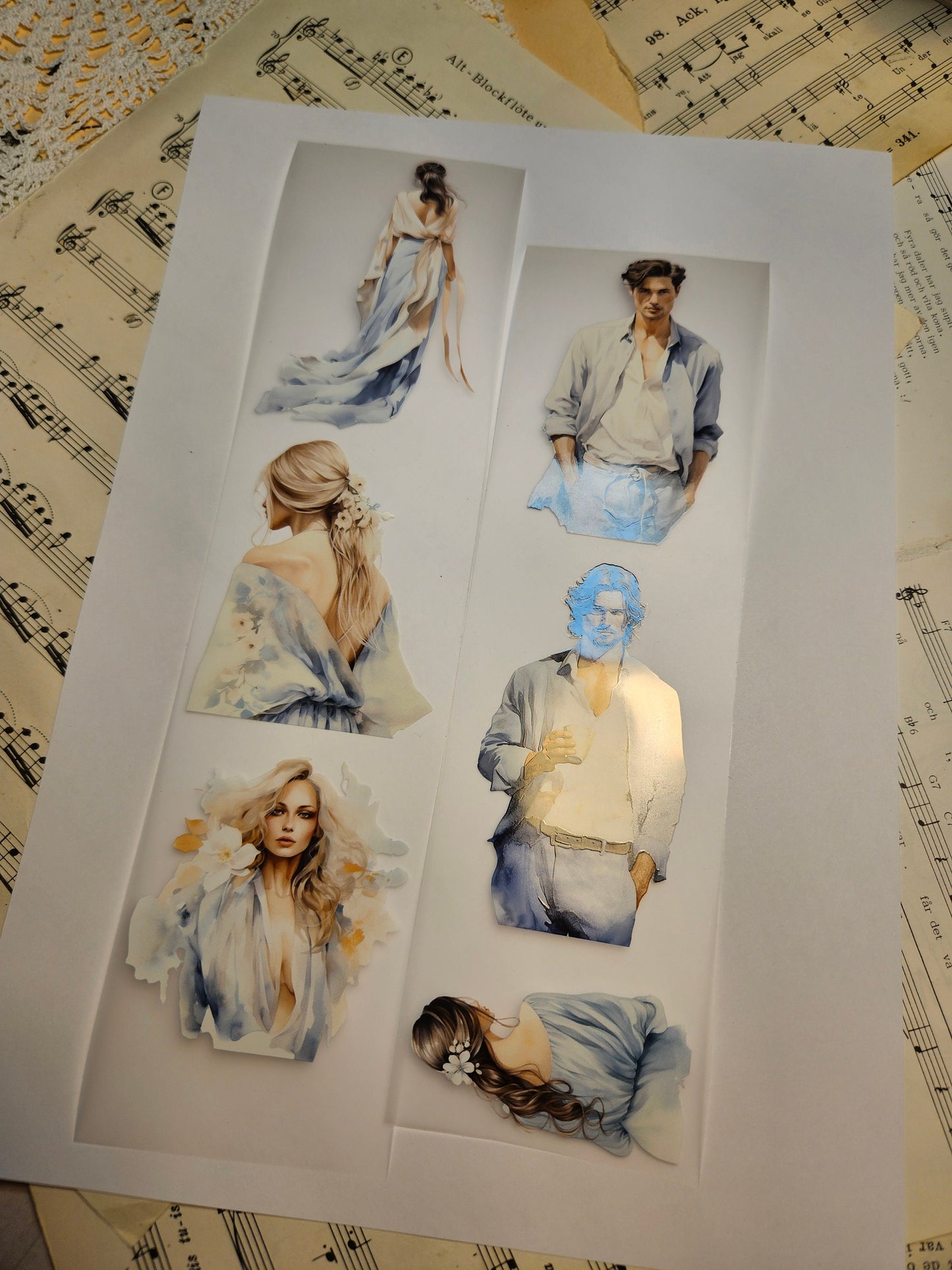 MY PET TAPE Aesthetic Serie: People, 200 x7 cm, Loop | Scrapbooking Card Making Art Journaling Paper Craft Junk Journal