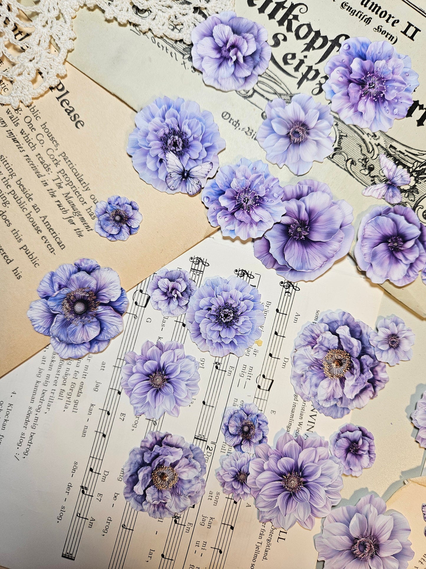 Big Flowers Cut Outs