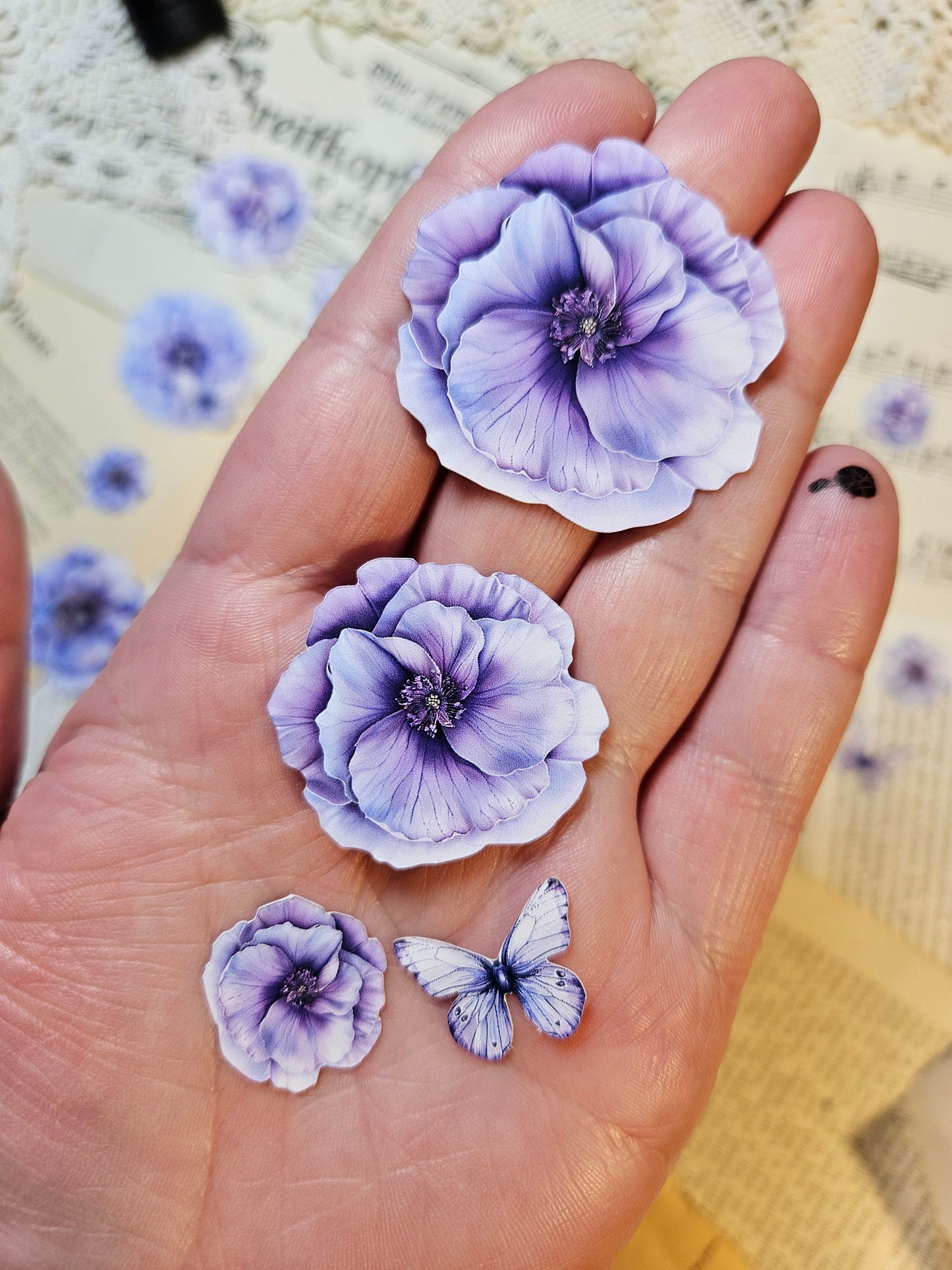 Big Flowers Cut Outs