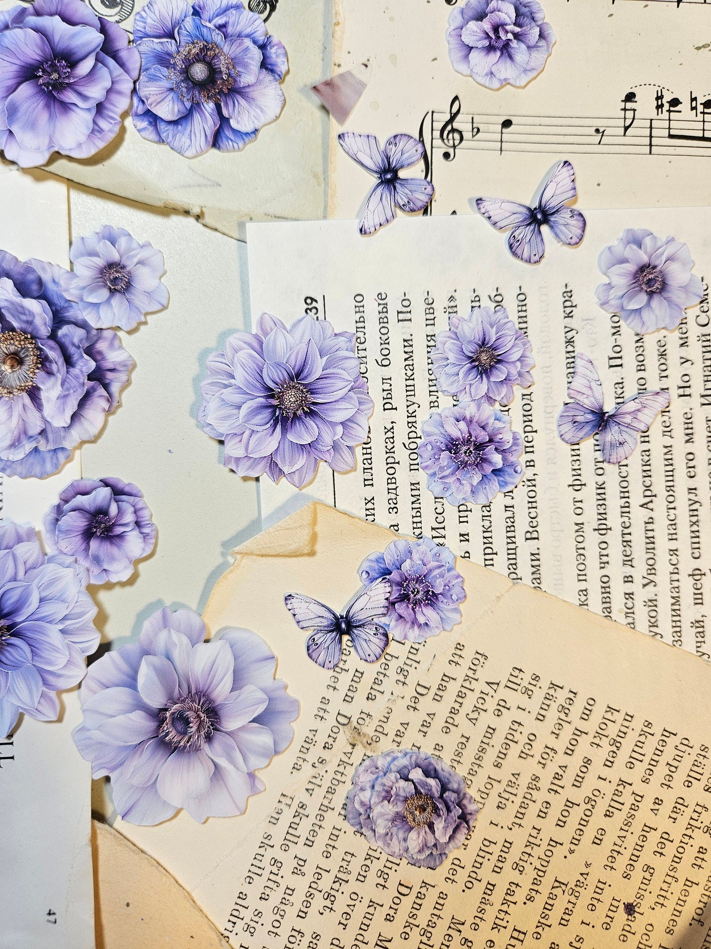 Big Flowers Cut Outs