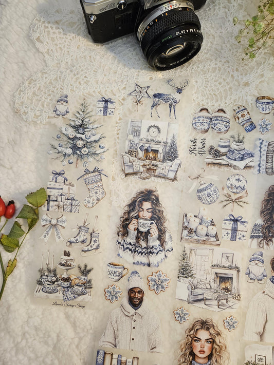 Nordic Winter, Crystal Ink, PET TAPE