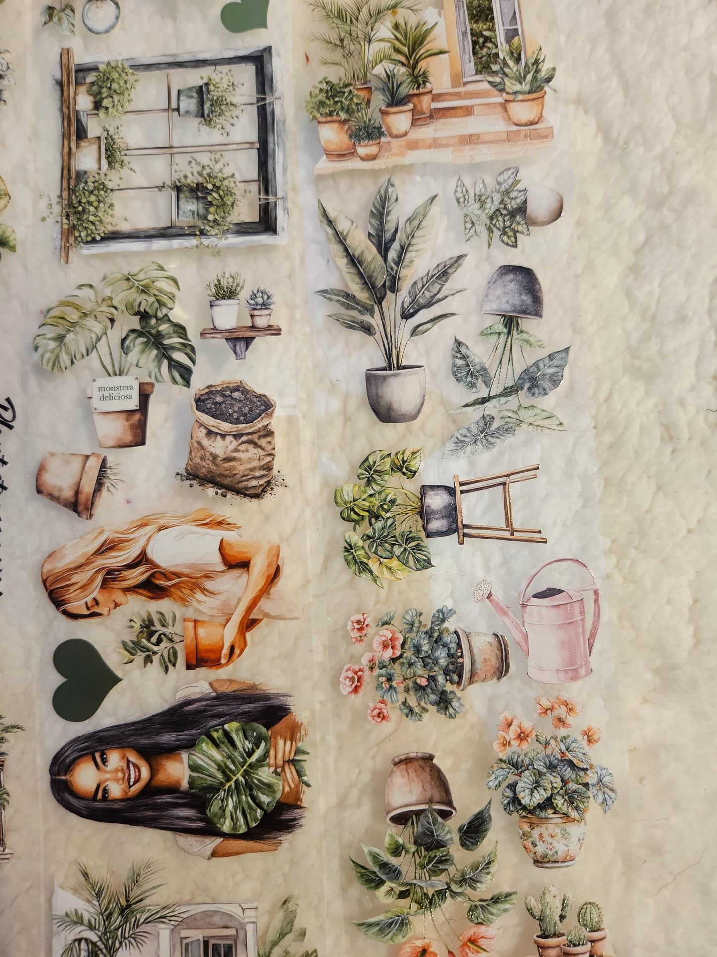 Plant Obsession, Crystal Ink, PET TAPE