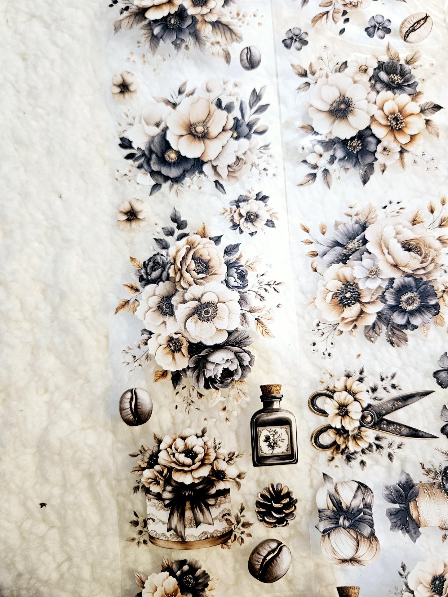 Earthy Essence, Pet Tape, Crystal Ink,7 cm | Scrapbooking Card Making Art Journaling Paper Craft Junk Journal