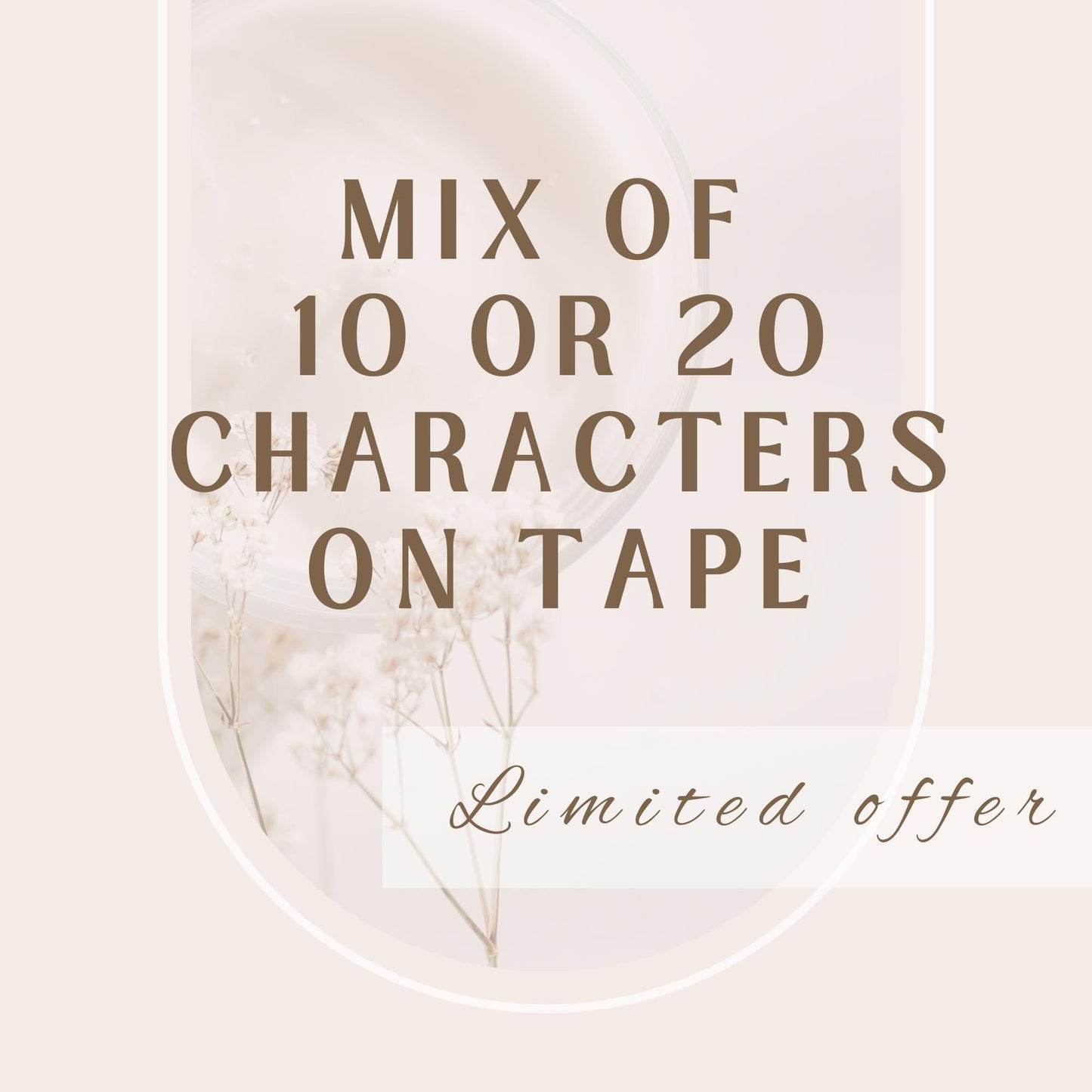 MIX of 10 or 20 Characters | Scrapbooking Card Making Art Journaling Paper Craft Junk Journal