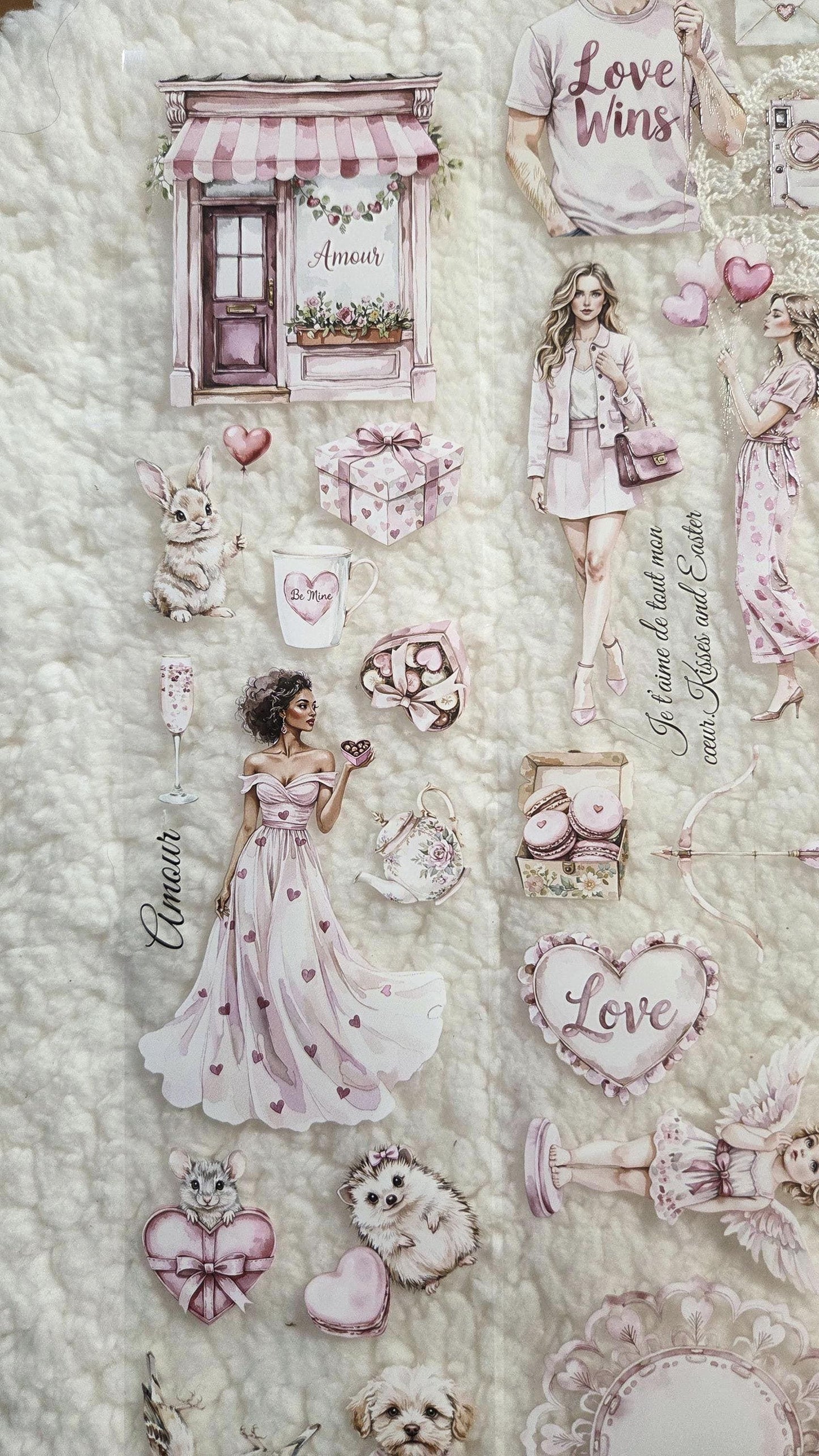 Doux Amour - PET Tape | Scrapbooking & Journaling