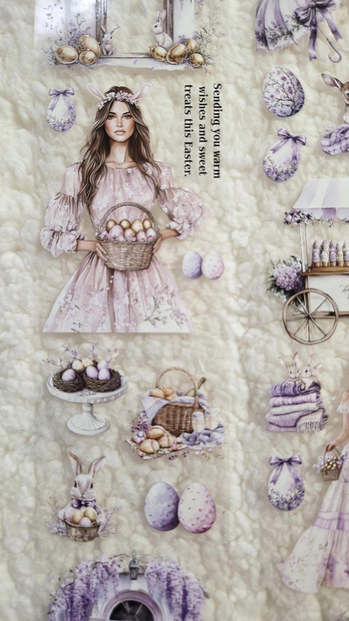 Lilac Easter- PET Tape | Scrapbooking & Journaling