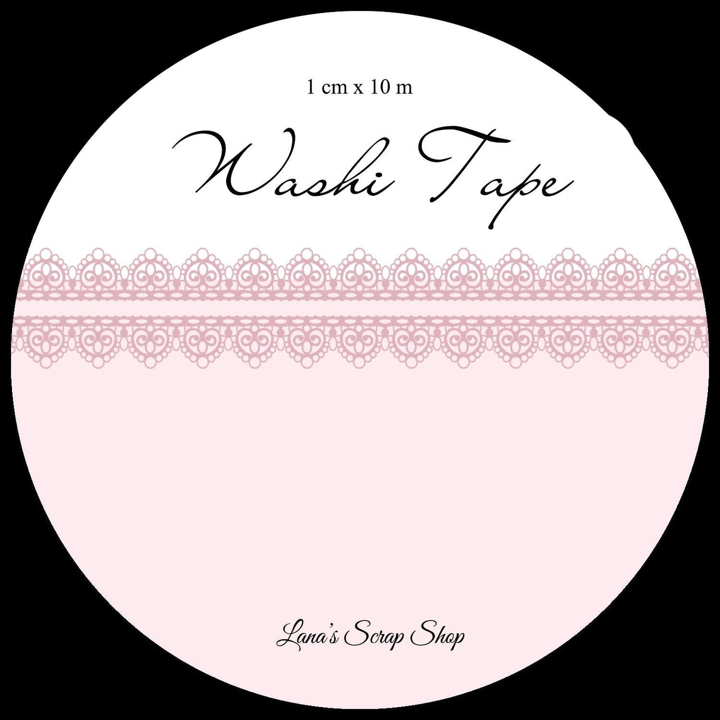 Lace 02 - WASHI Tape | Scrapbooking & Journaling
