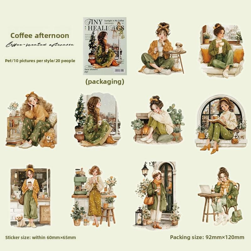 STICKER PACK: Tiny Healings, 20 pcs