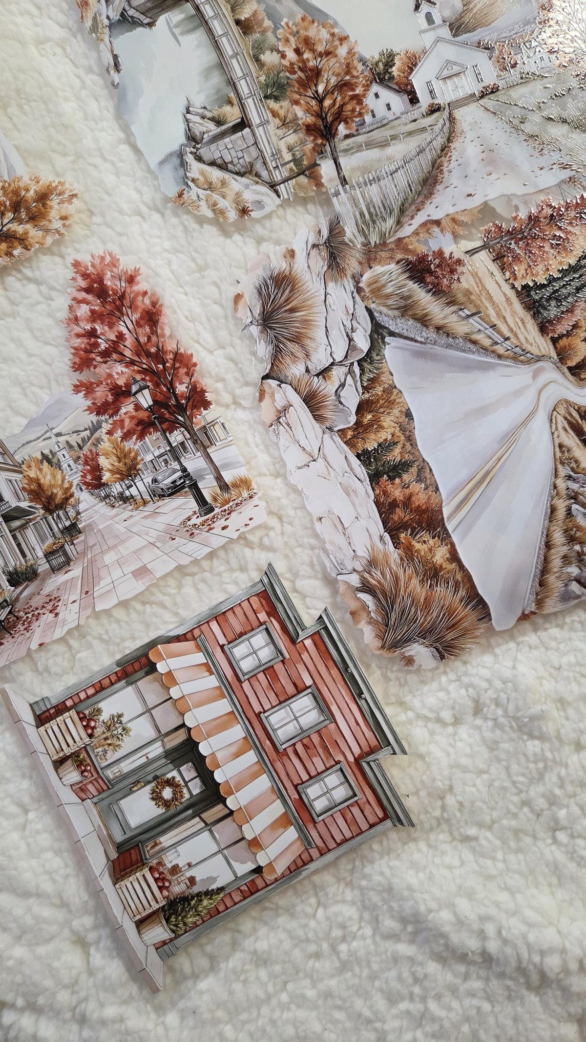 Among Autumn Peaks XXL - PET Tape | Scrapbooking & Journaling