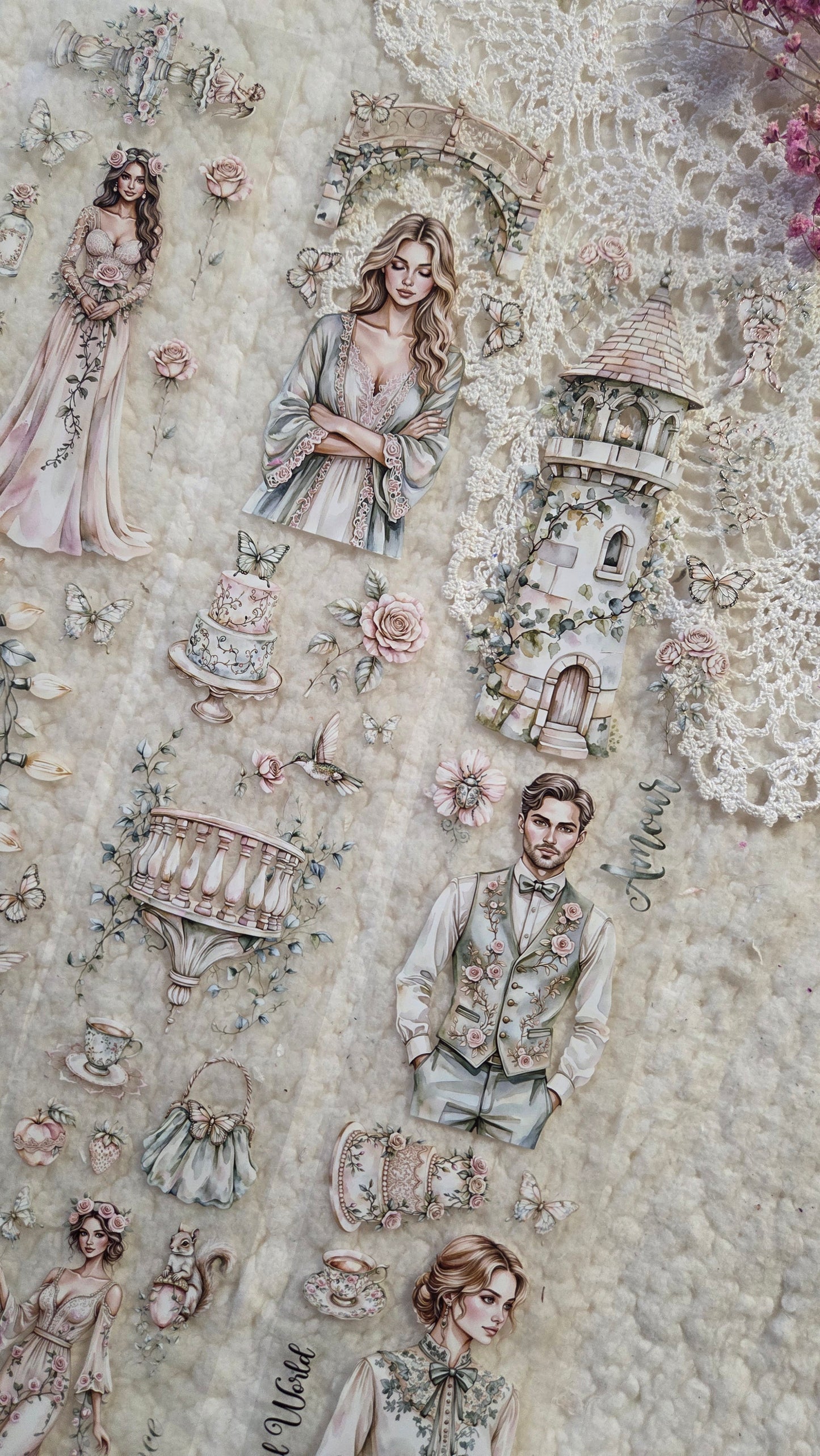 Garden of Silk and Lace - PET Tape