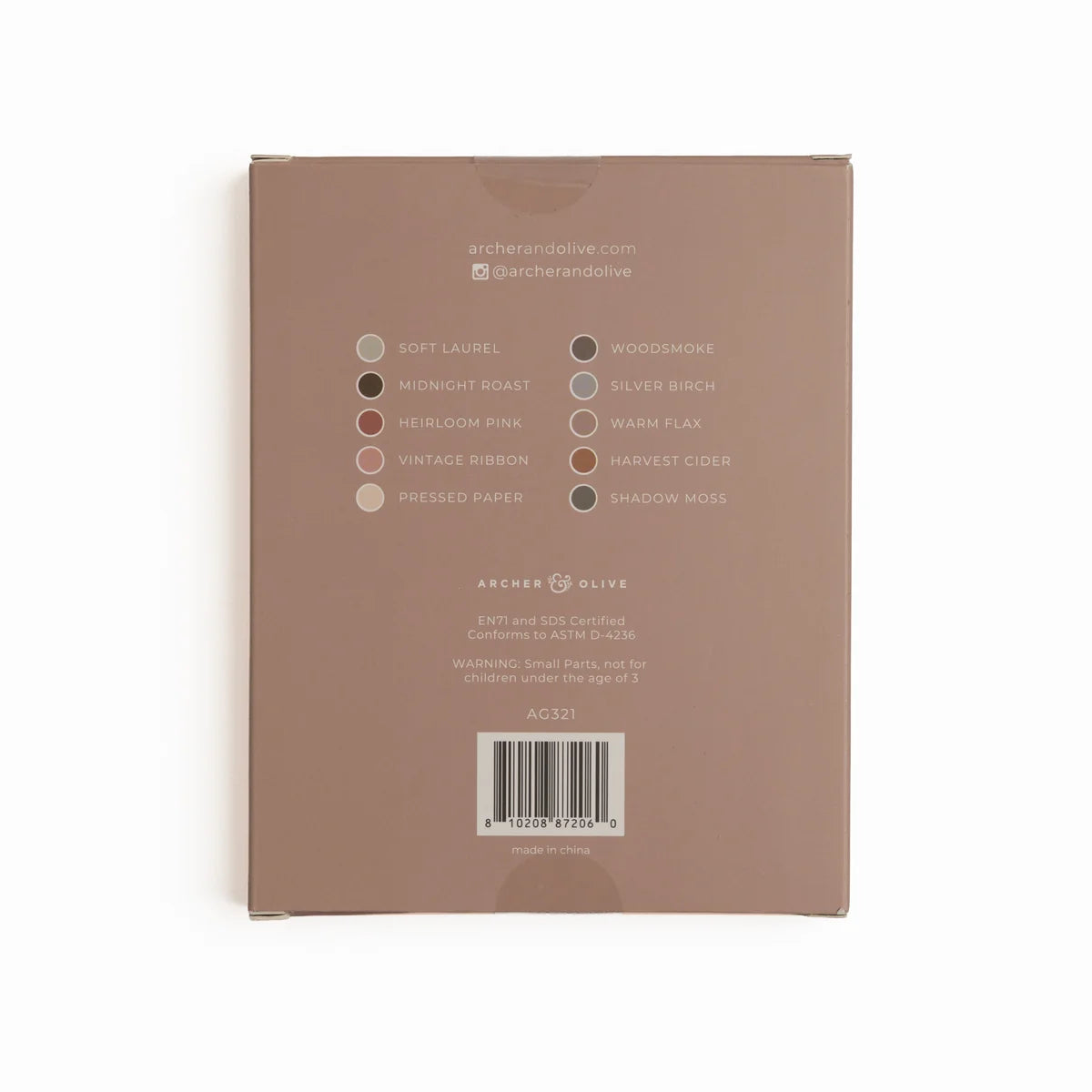 Quiet Corners Acrylograph Pens | Set of 10