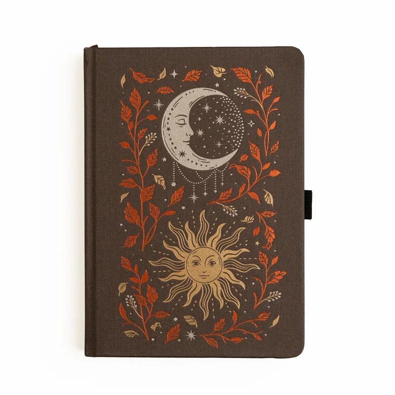Harvest Moon Notebook - A5: 192 Pages / Dot Grid