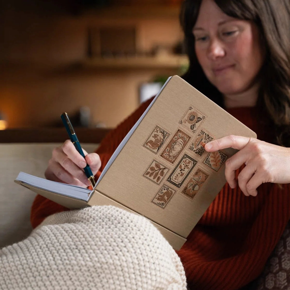 Stamp Collector | Notebook - A5: 192 Pages