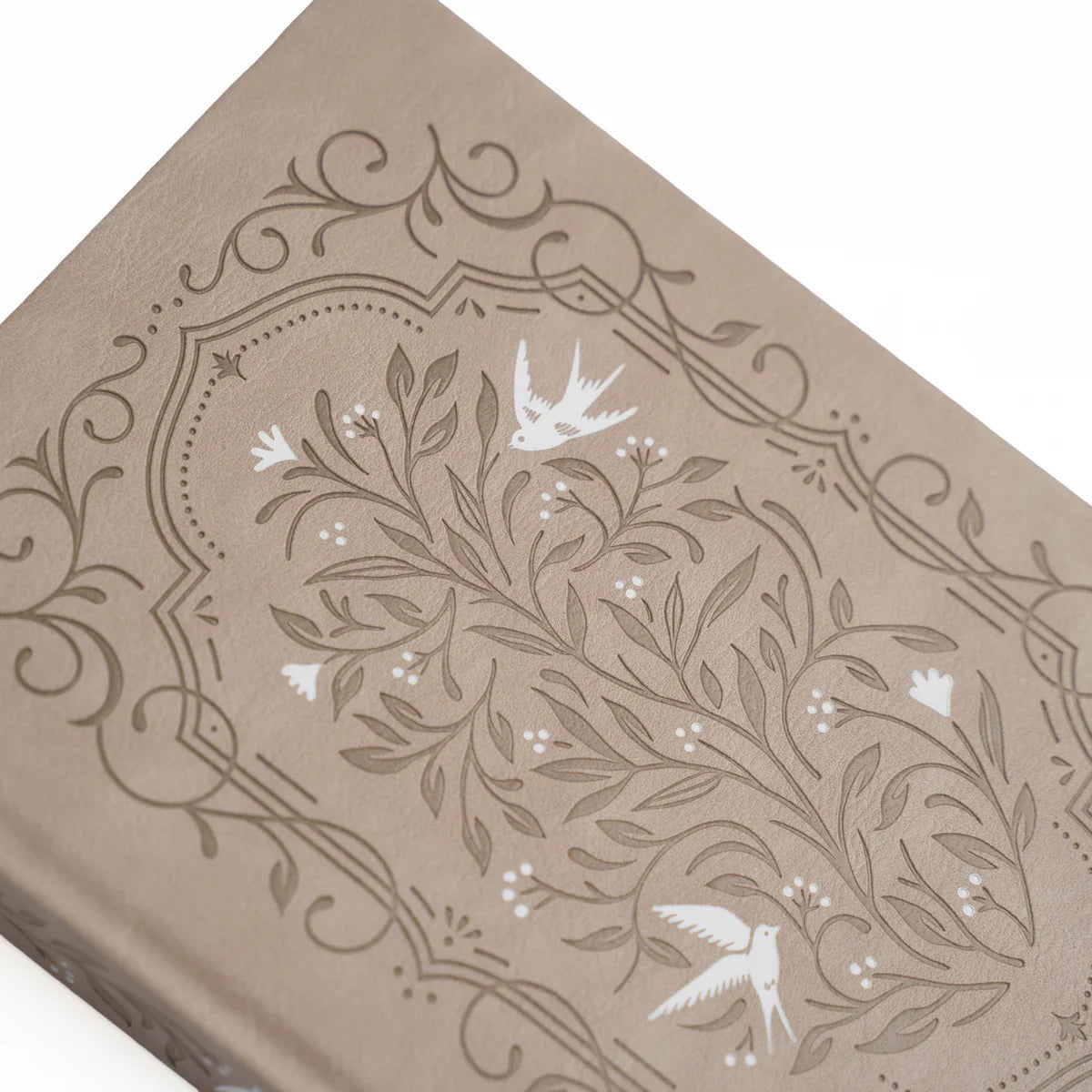 Songbird in Beige Notebook - A5: 192 Pages / Dot Grid