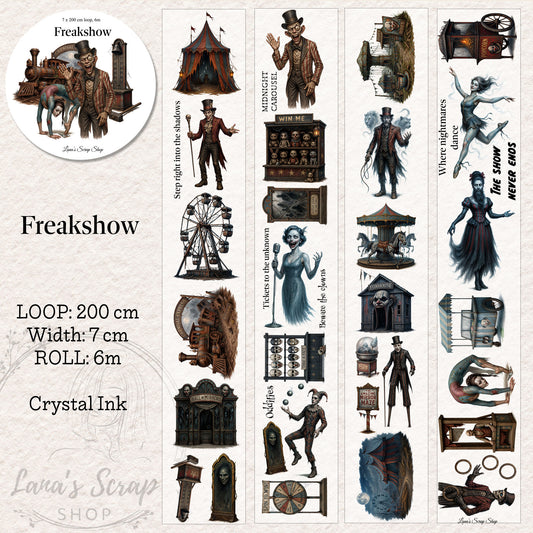 Freakshow - PET Tape | Scrapbooking & Journaling