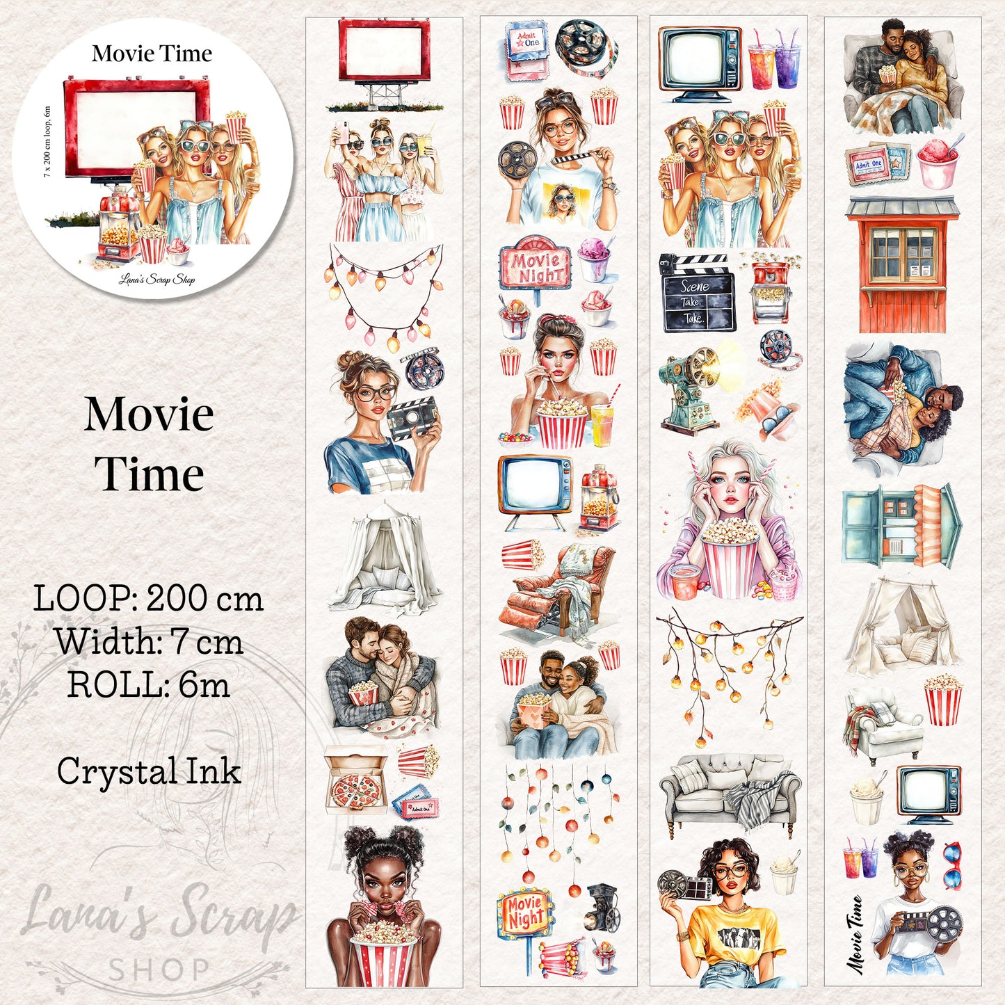 Movie Time - PET Tape