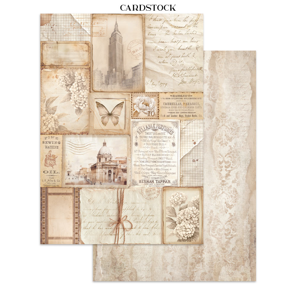 Junk journal stickers, cut-outs, backgrounds - Quiet Days