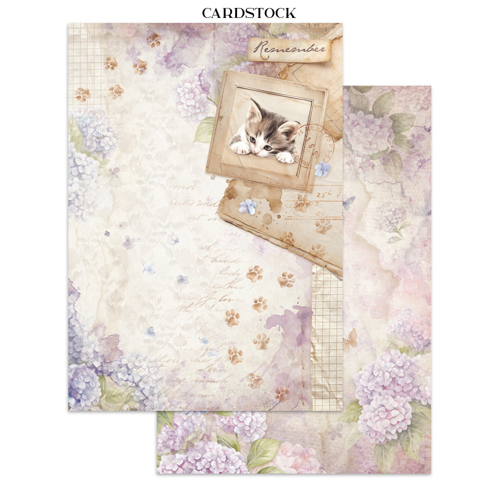 Junk journal stickers, cut-outs, backgrounds - Quiet Days