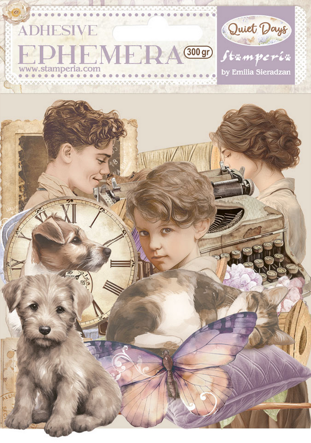 Stamperia Ephemera - Quiet Days