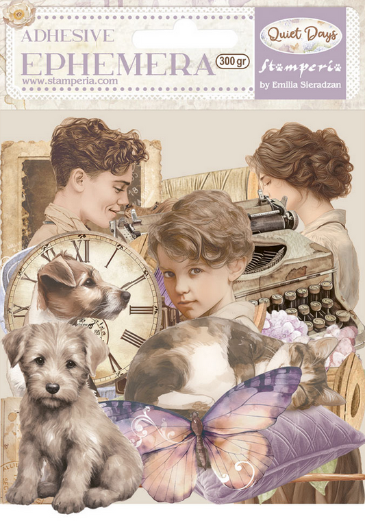 Stamperia Ephemera - Quiet Days