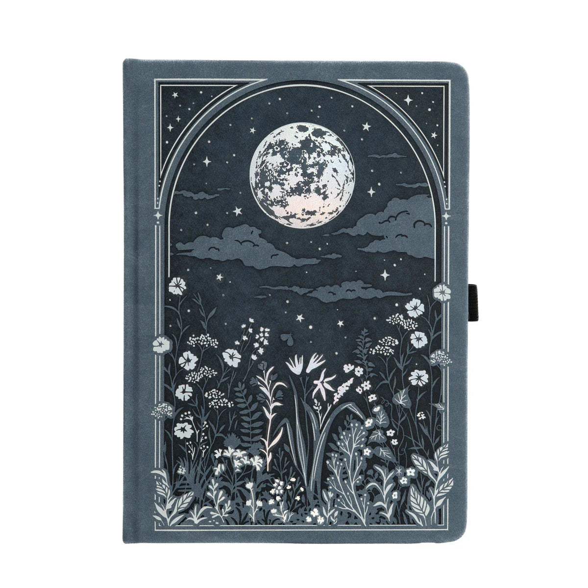 Moonlit Garden: Notebook - B5: 160 Pages / Dot Grid