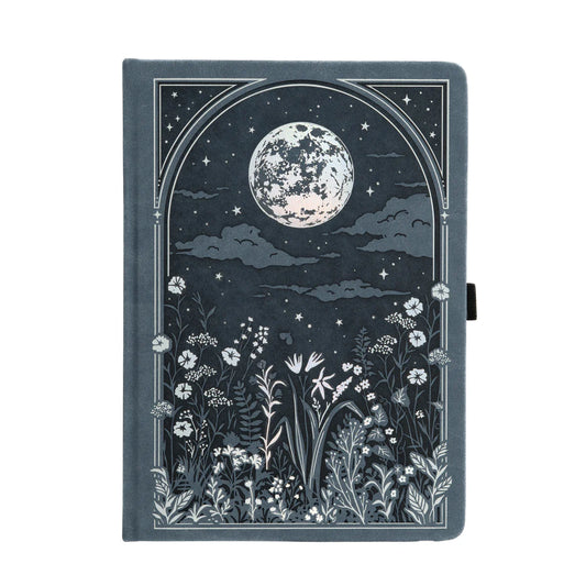 Moonlit Garden: Notebook - B5: 160 Pages / Dot Grid