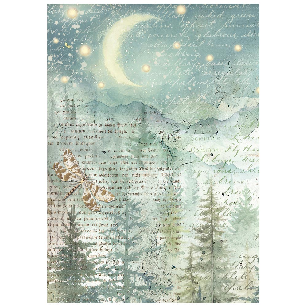 Mini Rice paper A6 8 sheets Herbarium Silvae