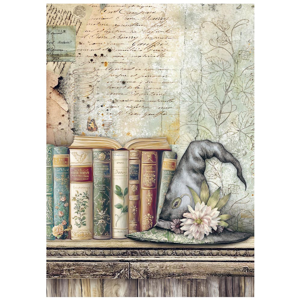 Mini Rice paper A6 8 sheets Herbarium Silvae