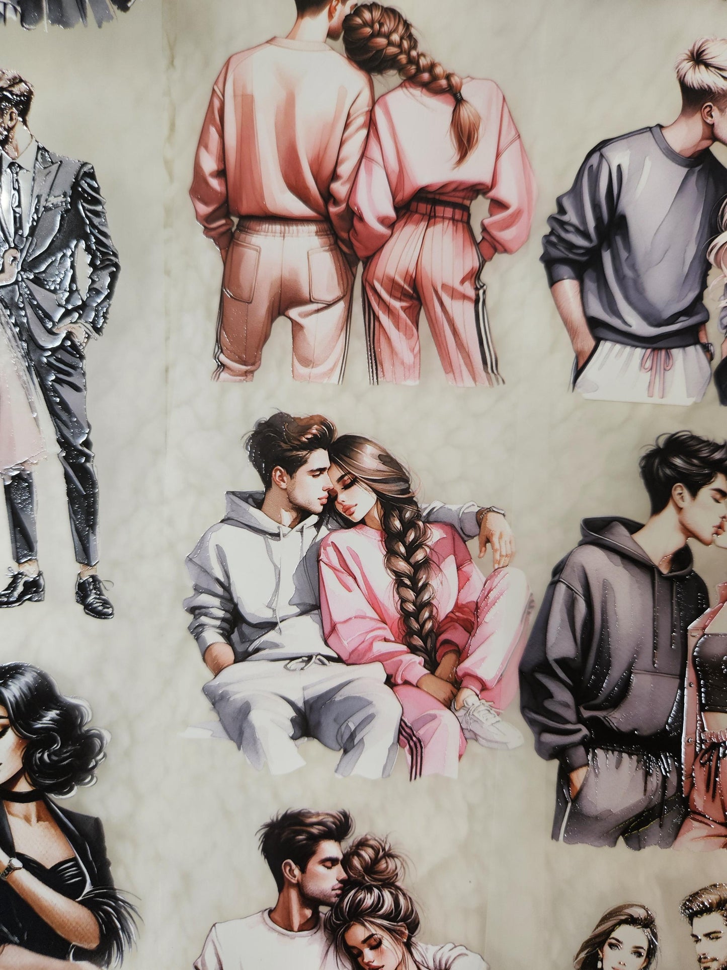 Love is... , Crystal Ink, PET TAPE, 7x200