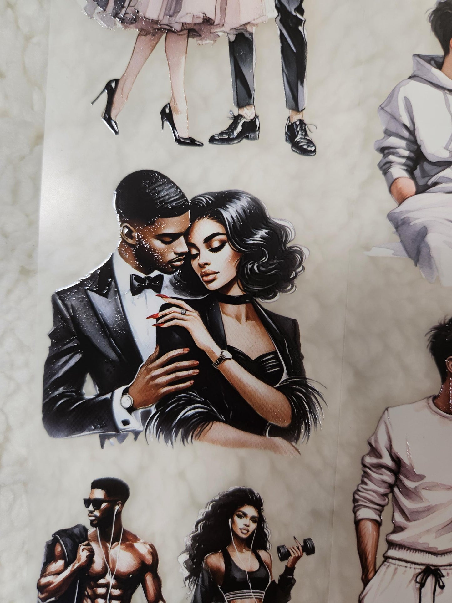 Love is... , Crystal Ink, PET TAPE, 7x200