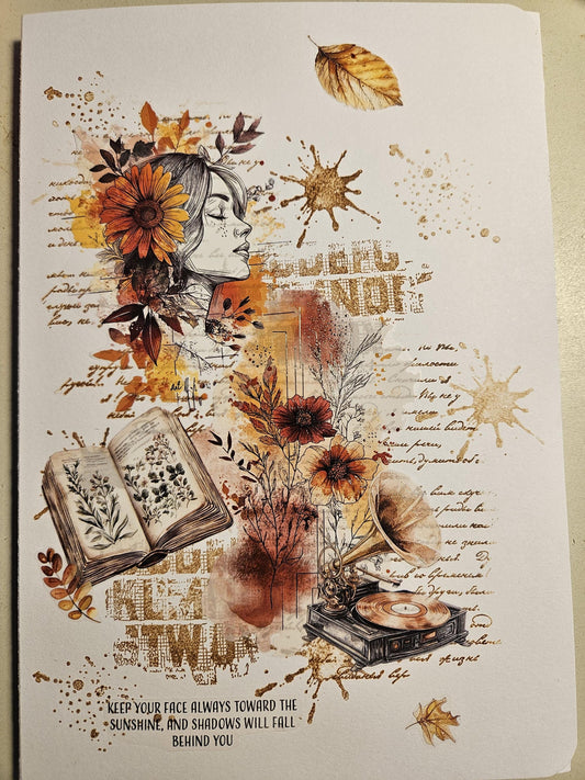 Autumn Background, PET TAPE, Crystal Ink, 7 cm wide