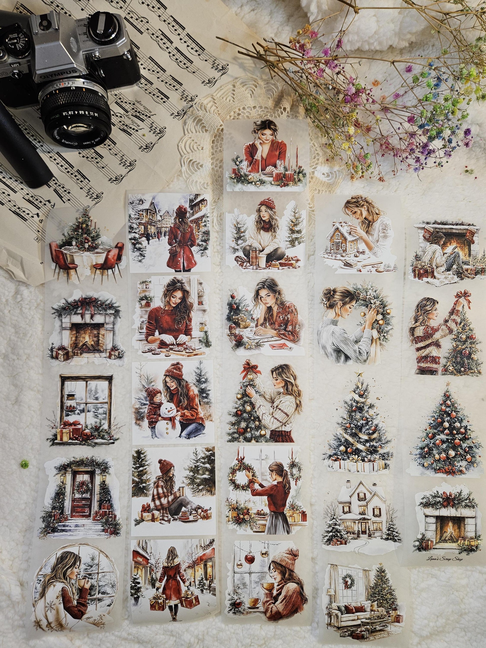 Christmas Joy (CLEAR!) - PET Tape | Scrapbooking & Journaling Supplies