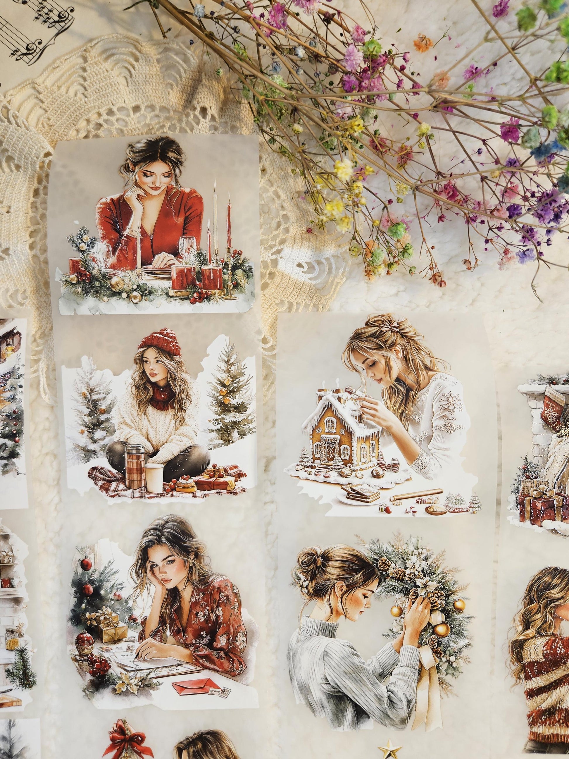 Christmas Joy (CLEAR!) - PET Tape | Scrapbooking & Journaling Supplies