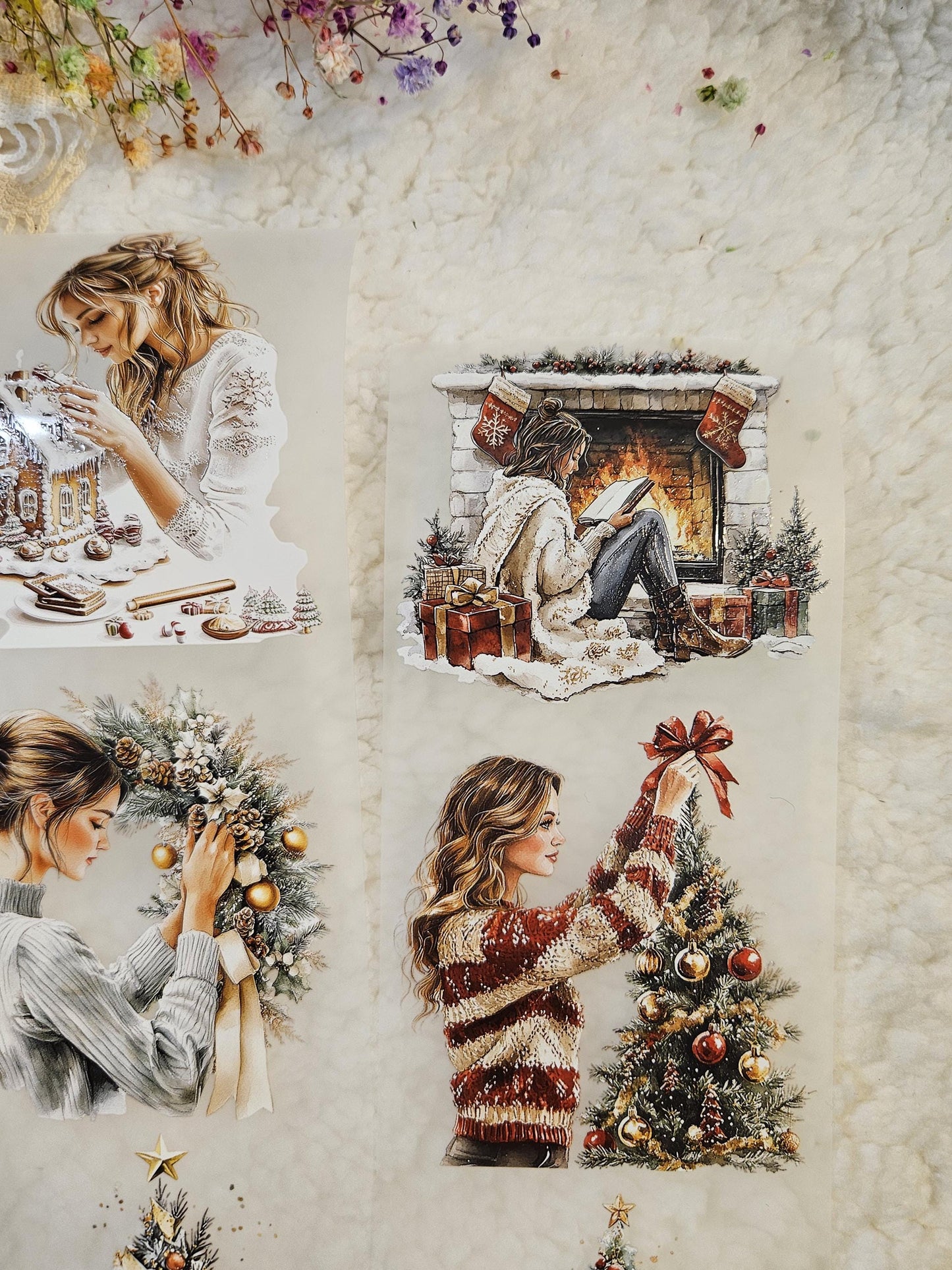 Christmas Joy (CLEAR!) - PET Tape | Scrapbooking & Journaling Supplies