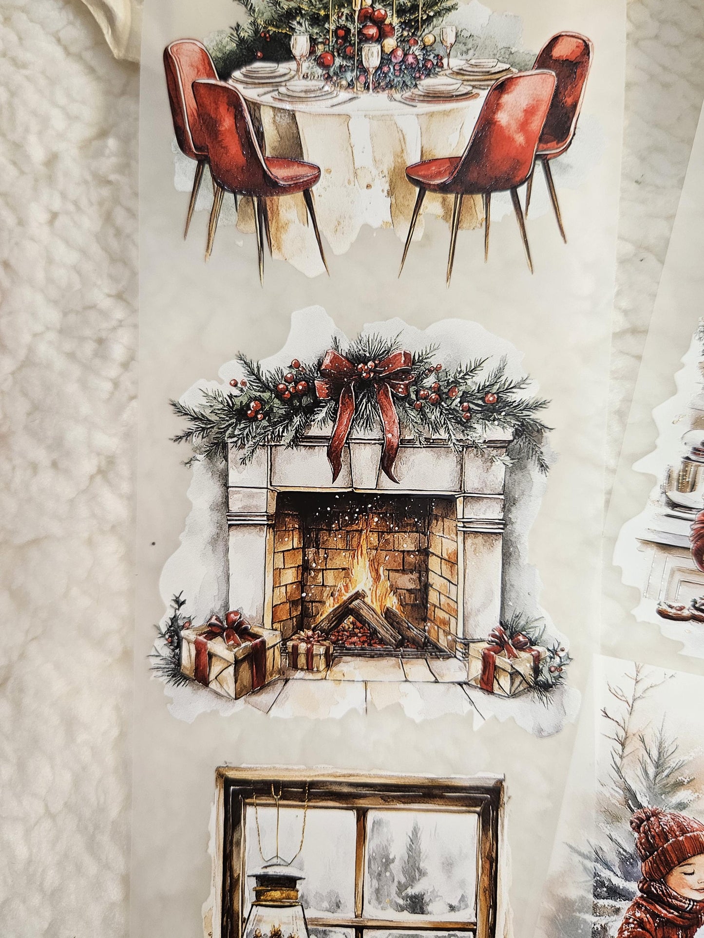 Christmas Joy (CLEAR!) - PET Tape | Scrapbooking & Journaling Supplies