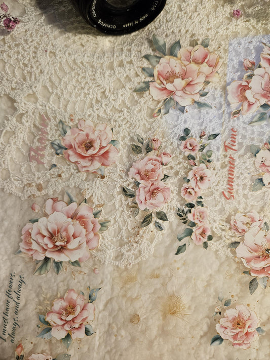 Defected Wild Rose Sparkle, Crystal Ink, PET TAPE, 6 cm wide |  Scrapbooking  Card Making  Art Journaling  Paper Craft  Junk Journal