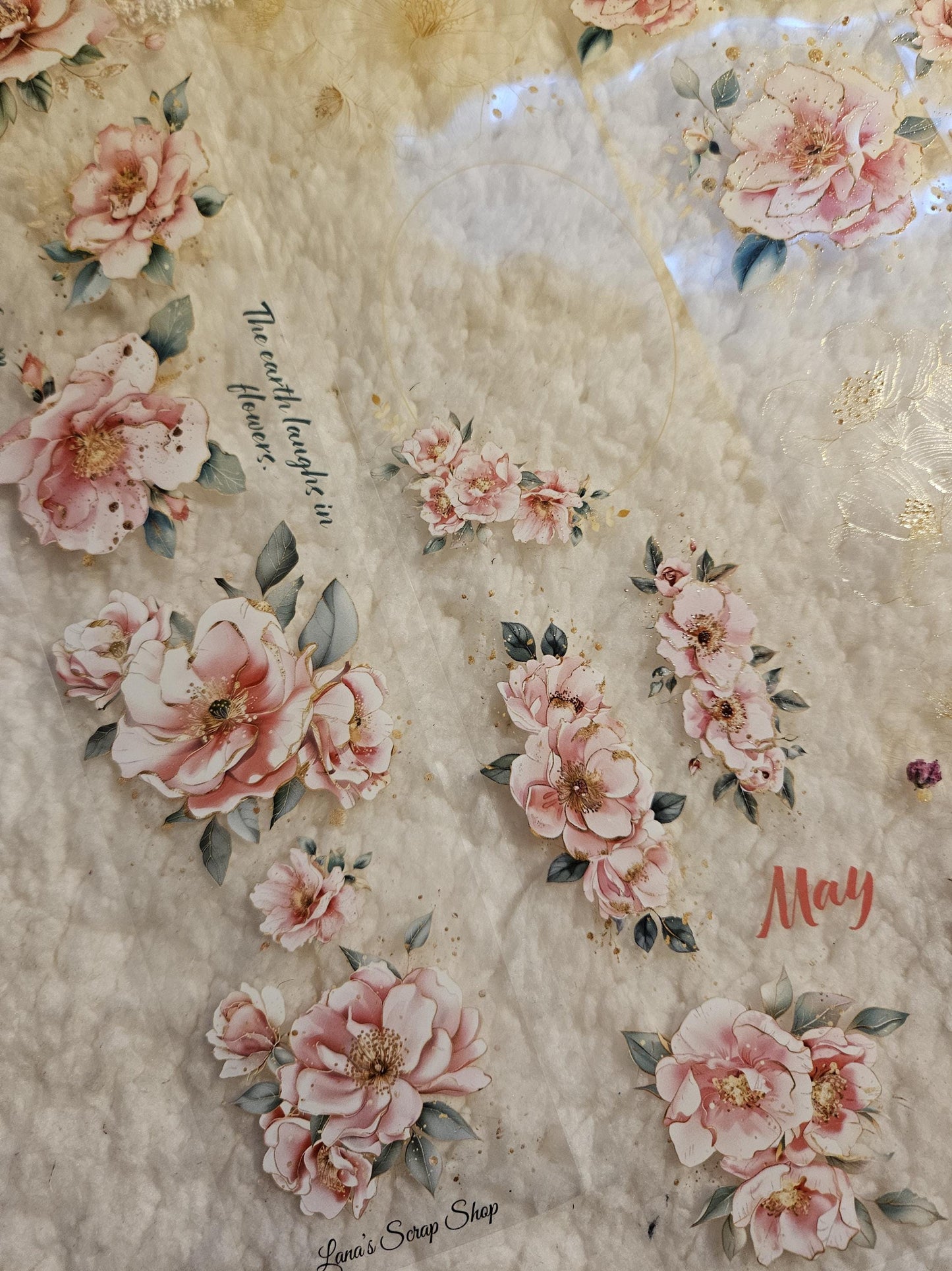 Defected Wild Rose Sparkle, Crystal Ink, PET TAPE, 6 cm wide |  Scrapbooking  Card Making  Art Journaling  Paper Craft  Junk Journal