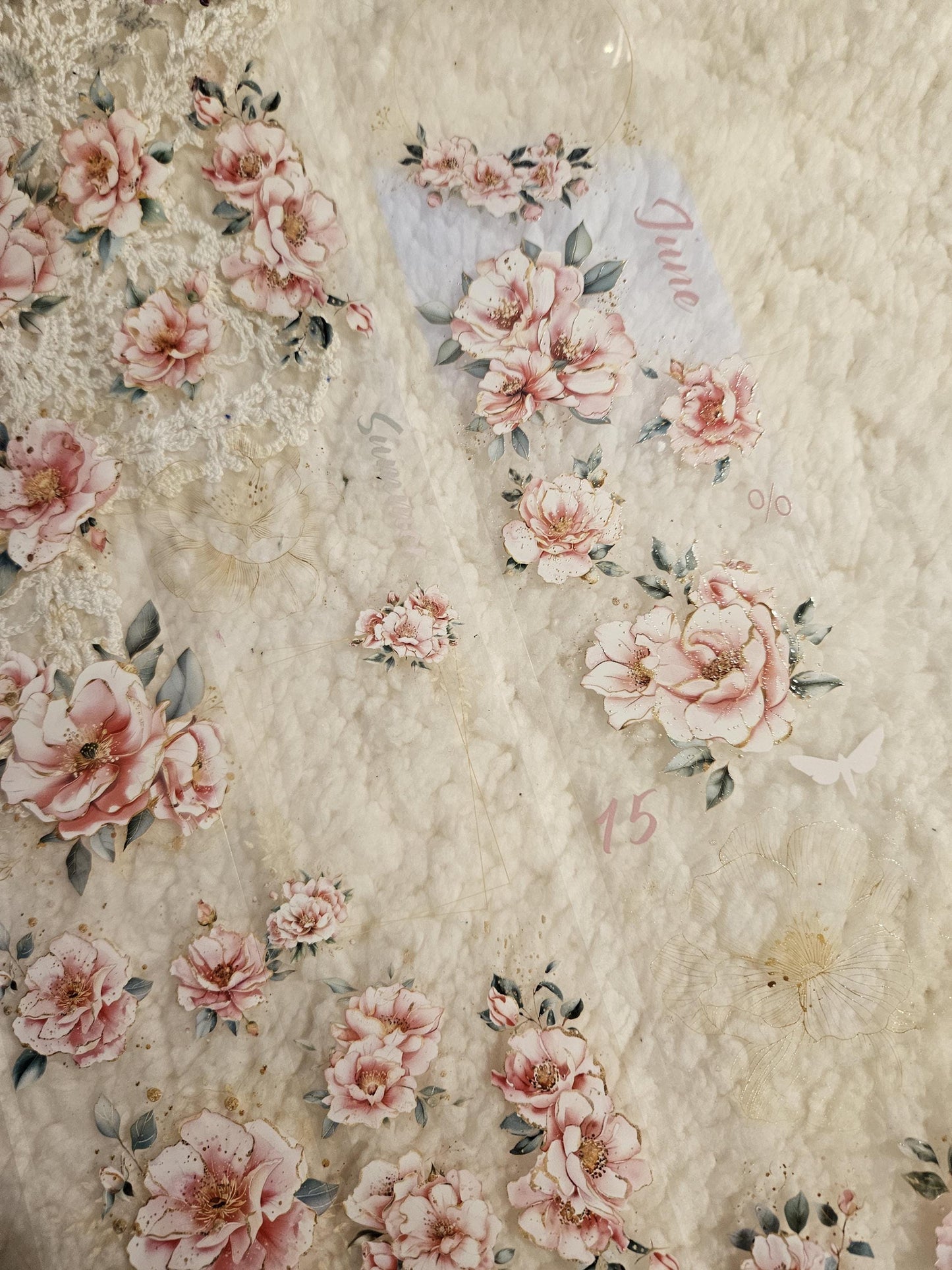 Defected Wild Rose Sparkle, Crystal Ink, PET TAPE, 6 cm wide |  Scrapbooking  Card Making  Art Journaling  Paper Craft  Junk Journal