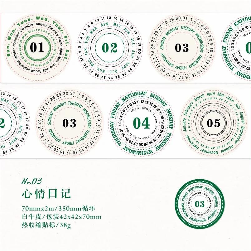 Timeless Frames — Pre-Cut PET Tape | 7 cm × 2 m