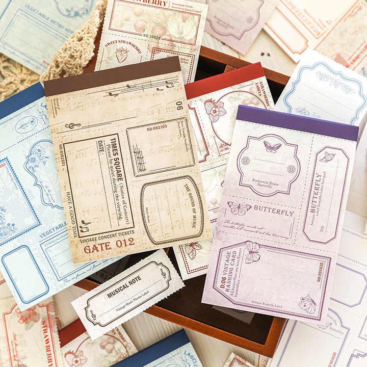 Memo Pad, 30 sheets | Scrapbooking Card Making Art Journaling Paper Craft Junk Journal