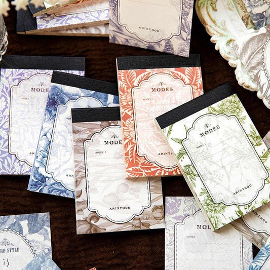 Memo Pad “Modes” 40 sheets - Scrapbooking & Journaling