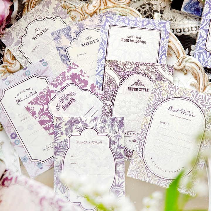 Memo Pad “Modes” 40 sheets - Scrapbooking & Journaling