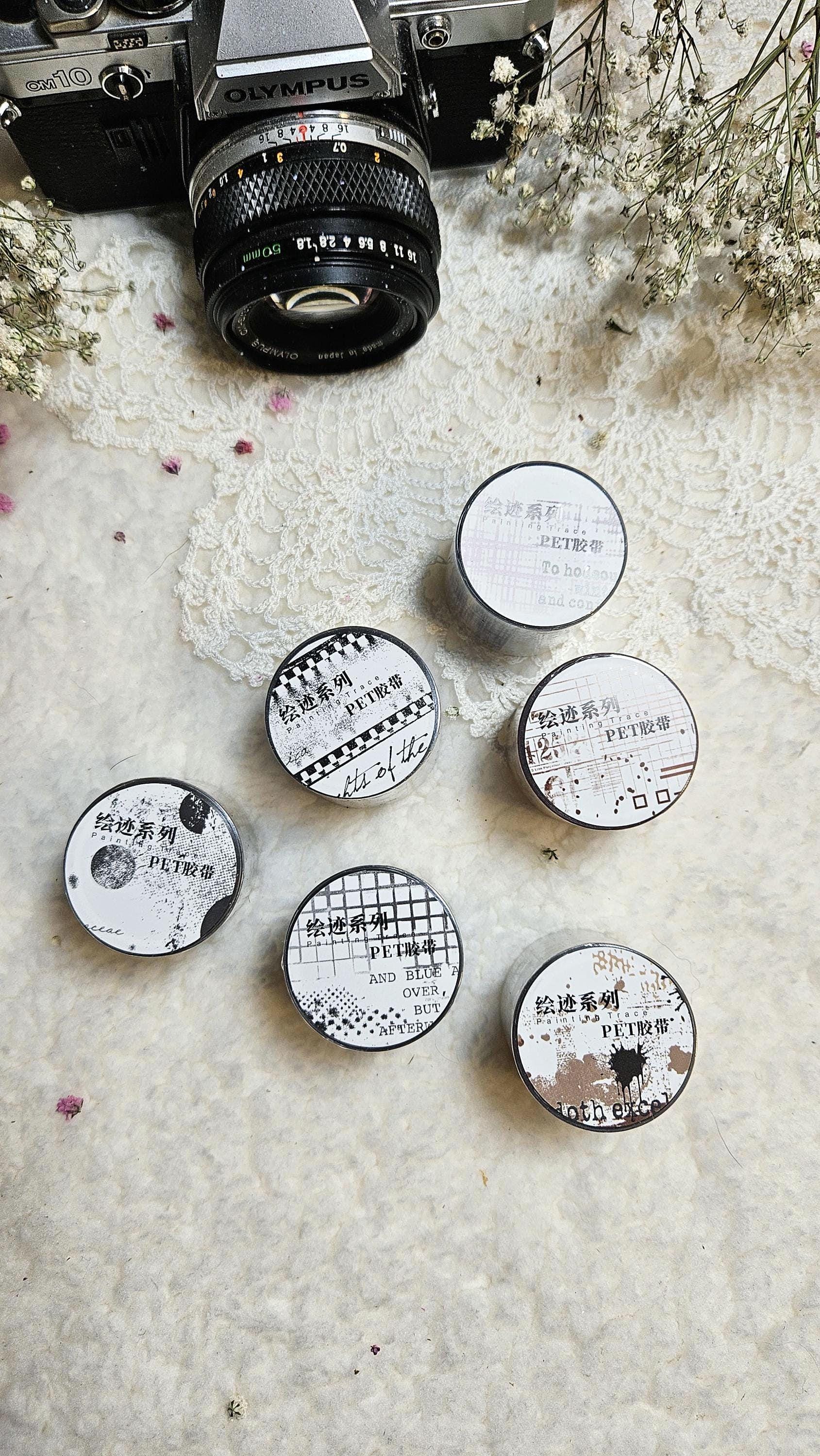 Mottled Collage - Pet Tape, 3.5 cm wide | Scrapbooking & Journaling