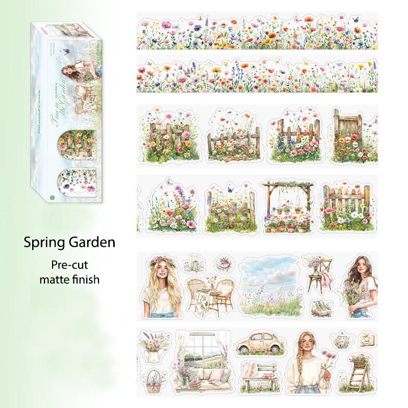 Garden Symphony — Pre-Cut PET Tape, 3 Rolls | Box Set