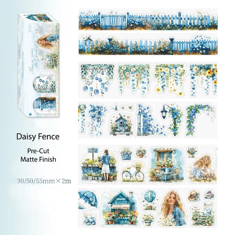 Garden Symphony — Pre-Cut PET Tape, 3 Rolls | Box Set