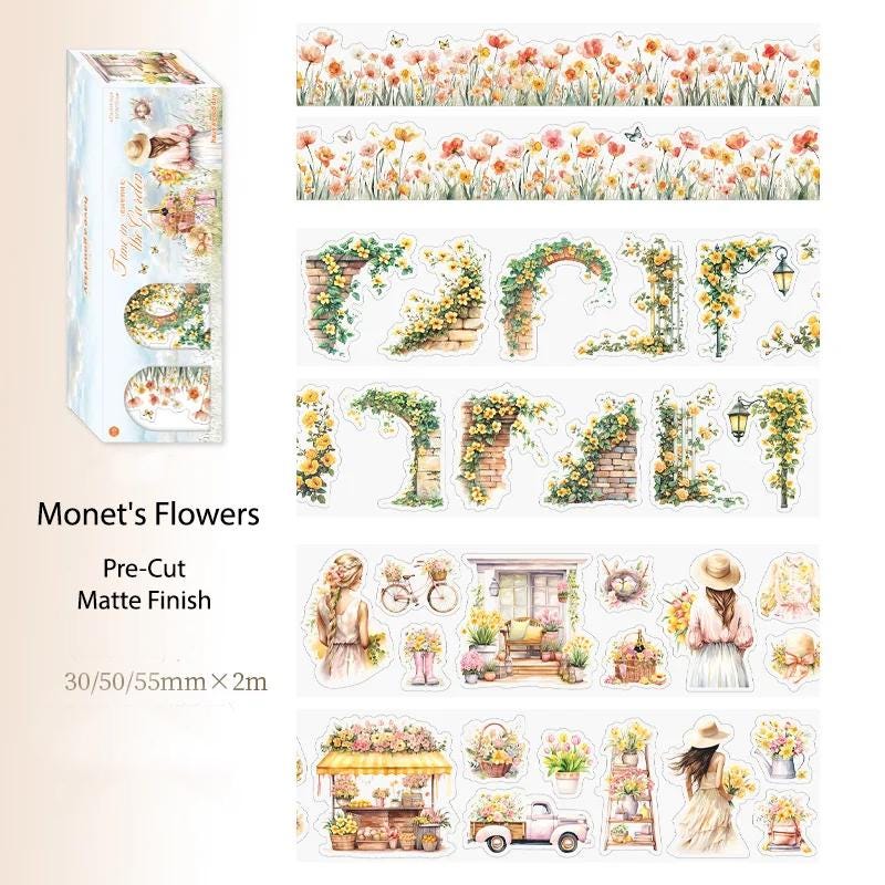 Garden Symphony — Pre-Cut PET Tape, 3 Rolls | Box Set